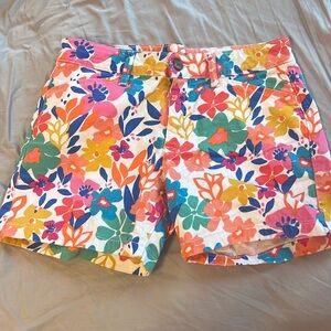 Floral print shorts